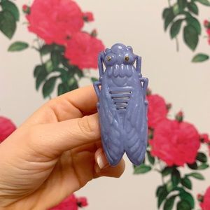 Vintage Lucite Cicada Brooch